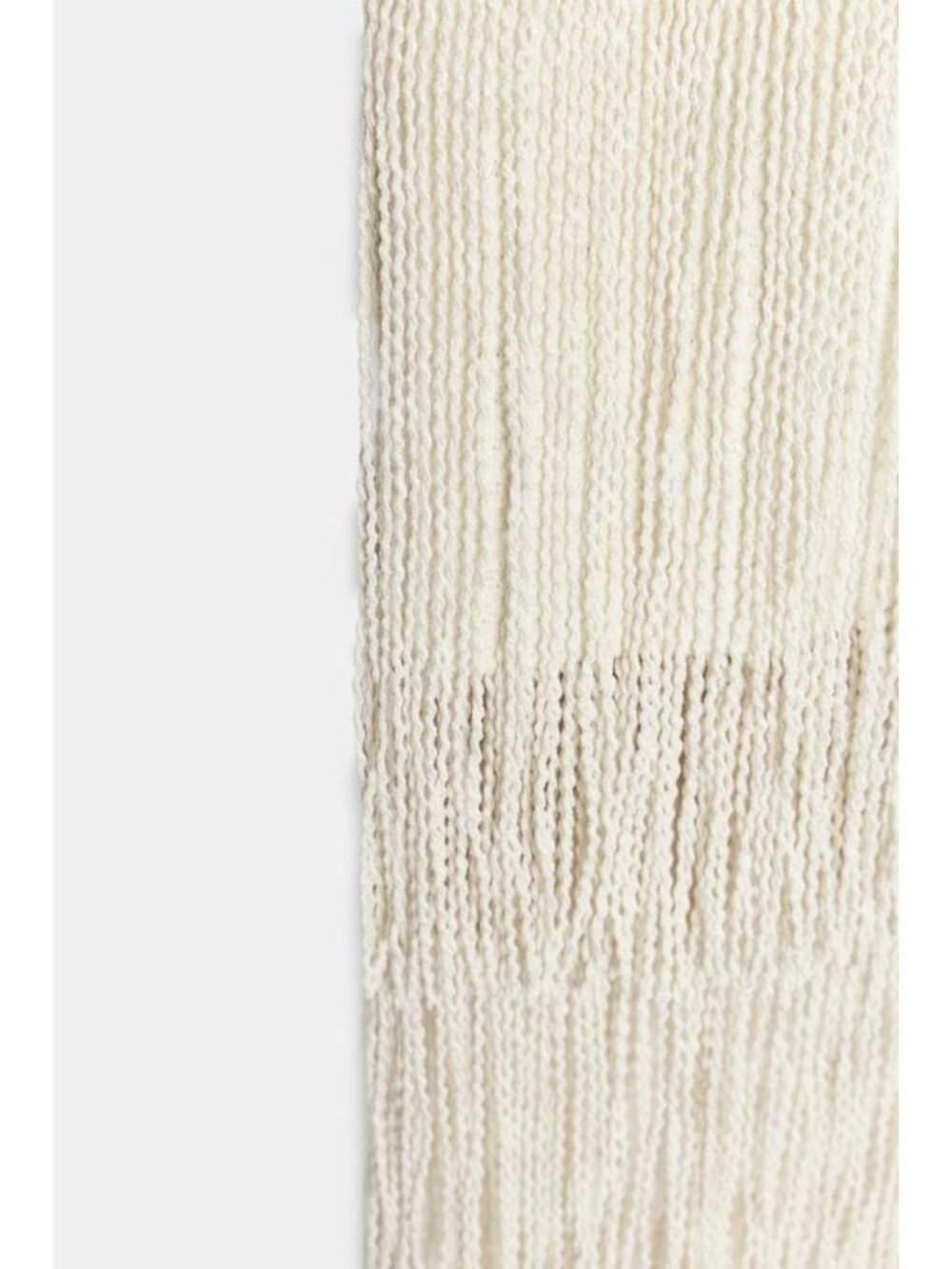 ZARA TEXTURED FRINGED DRESS - Picture 8 of 8
